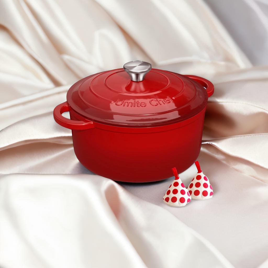 Enameled Cast Iron Dutch Oven